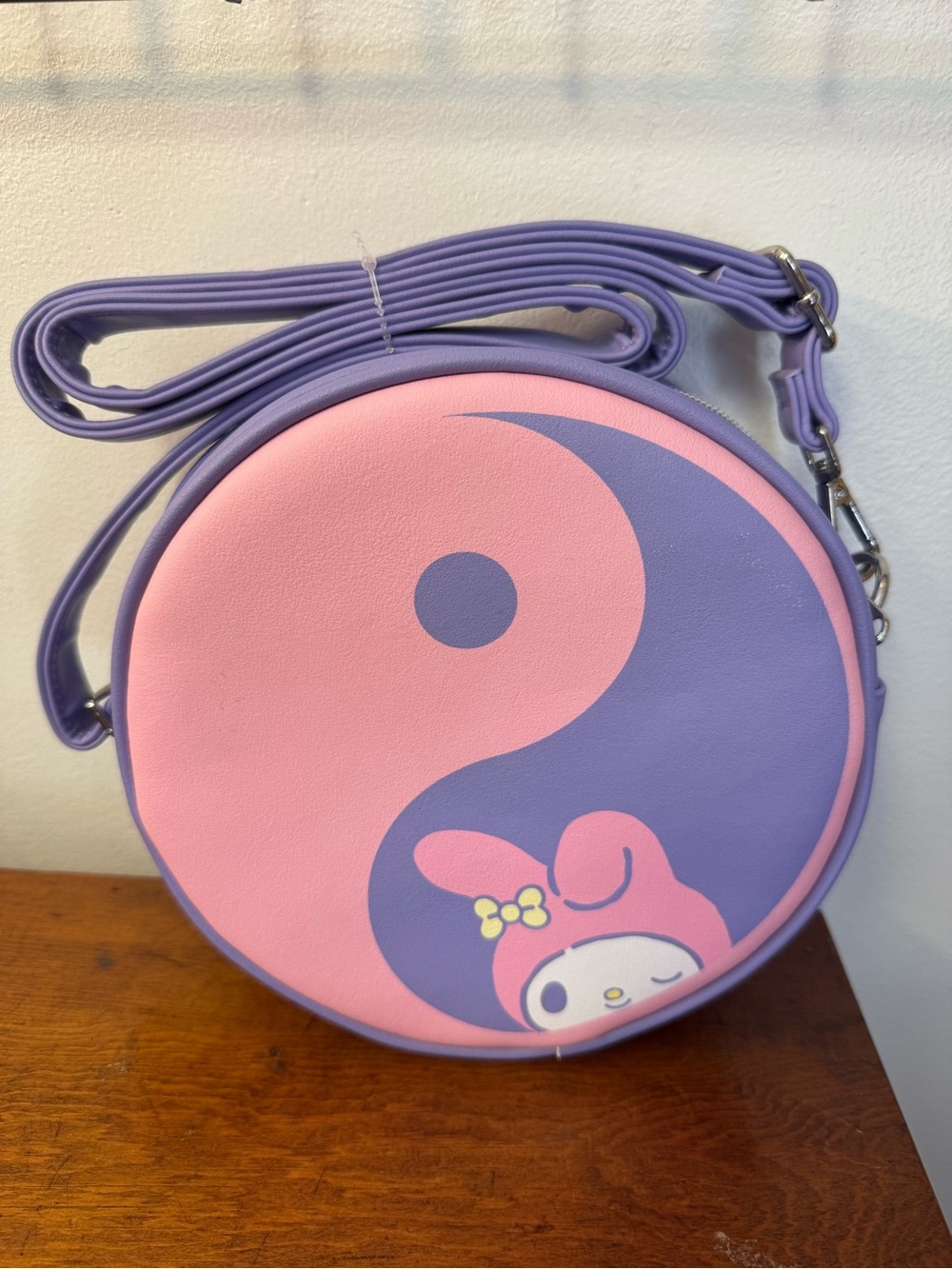 Loungefly Sanrio My Melody & Kuromi Yin-Yang Crossbody Bag New!